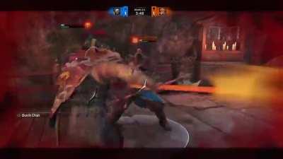 Raider can parry the executions now.