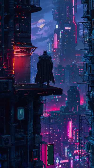 Neon Batman