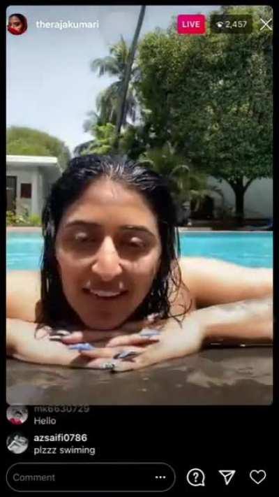 Seee Dm me for Raja kumari nipple slip full video 10min only 499 very cheap price 🍑