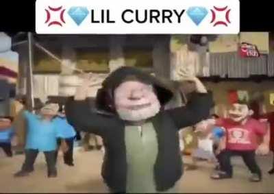 Lil curry poppin off