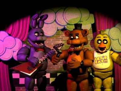 Recreation of shot from the FNAF trailer (Models by /u/CallMeDante_)