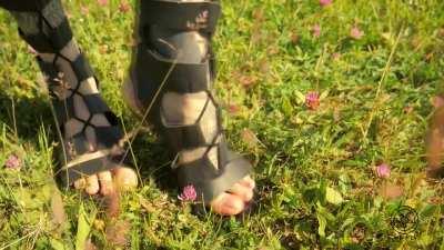 Helga Li | Gladiator Sandals | Snail