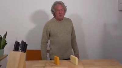 James May says cheese.