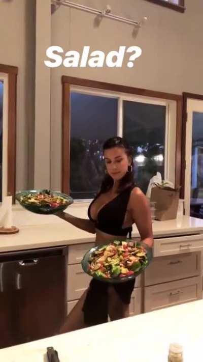 Titties With a Side of Salad