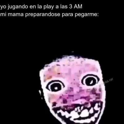 Nunca juegues a la play a las 3 AM