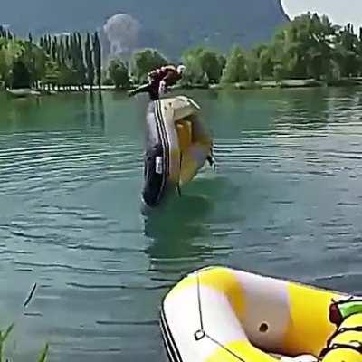 Flipping an Overturned Raft