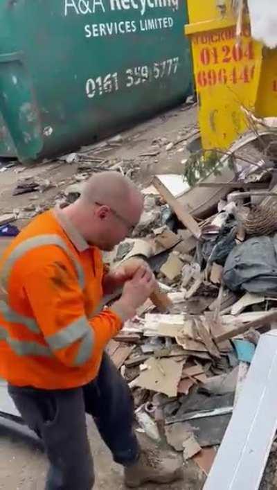 when you find a fleshlight in a scrapyard