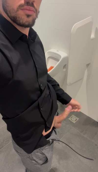 Need to empty my balls - suck me at public toilette now