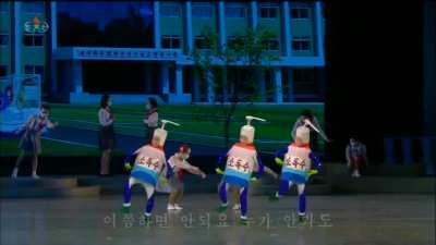 North Korea fights Covid-19 with dancing ‘hand sanitiser kids’