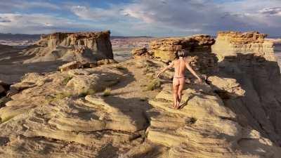 Naked adventuring is my jam!