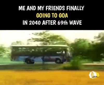 Goa Trip Pogalaam Frens.