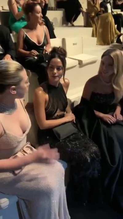 Lili with Sydney Sweeney, Camila Mendes at the Giorgio Armani’s “A Night In Venice” event | IG September 2023