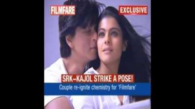 This feels so intimate man!! How do actors not catch feelings for each other? SRK and Kajol had some next level chemistry!! Also Kajol is breathtakingly beautiful here. Ajay is one lucky man!