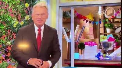 Pat Sajak gets annoyed by contestant