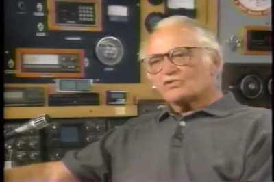 Senator Barry Goldwater talks about secret UFO room at Wright-Patterson AFB 1988.