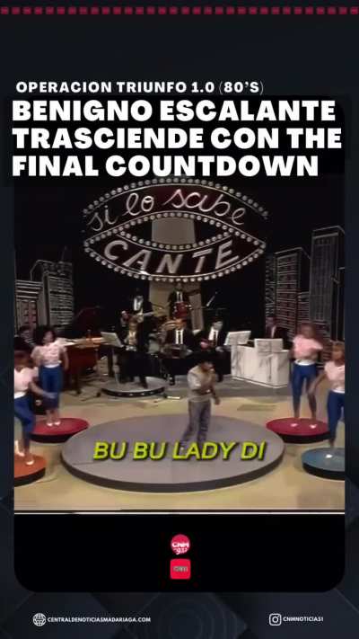 Si lo sabe cante: The Final Countdown!!!