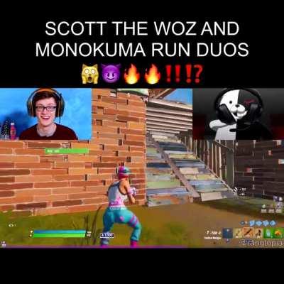 Scott & Monokuma Run Duos 🙀😈🔥🔥‼️⁉️