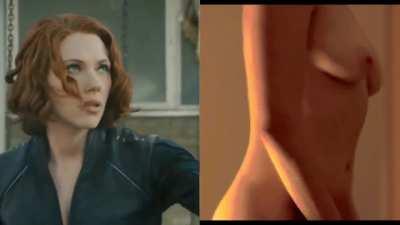 Scarlett Johansson (Superhero vs Undressed)