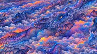 Trippy Dragons