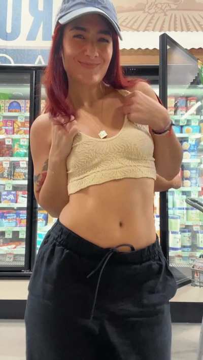 Titties In The Ice Cream Aisle 