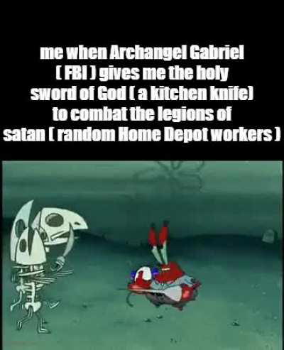 home=4. depot=5. 4+5=9. 9 upside-down= 6. 6x111 equals devil numbers.