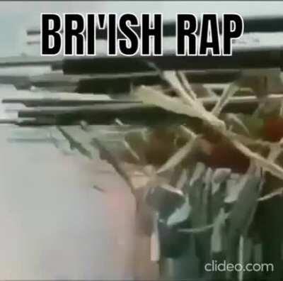 Bri’ish “rap” moment