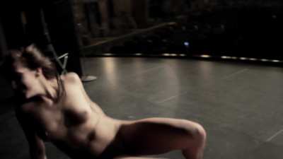 Kelly Shaw, Canadian actress and choreographer, naked on stage in the music video “Changes” by Stars