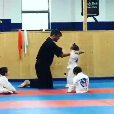 HMJB as I show my Sensei how to defend myself!