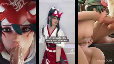 Kiriko Cosplay vs Animation 🔥🔥