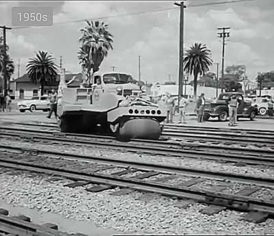 Circa 1951: Off-Roading with Rolligon Tires