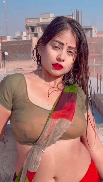 Aaha her pokie in wet blouse