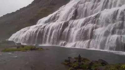 Dynjandi waterfall Iceland