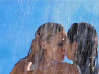 Kayden and Dana Vespoli in a wet lesbian scene.