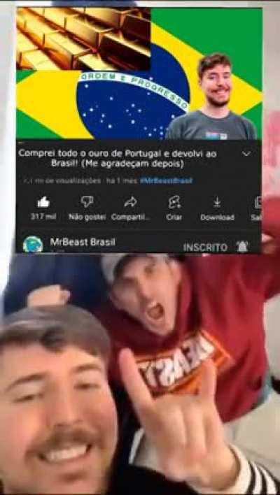Devolva nosso ouro portugal