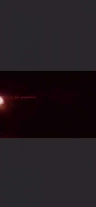 NRF using a BM-21 at Night, Sending a Barrage to the Taliban