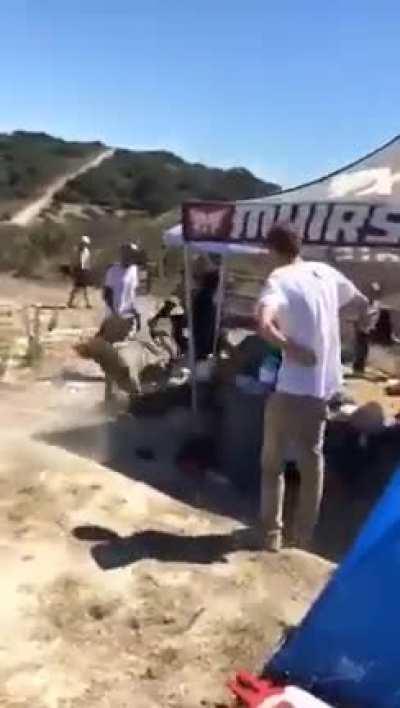 WCGW just chilling next to a downhill track