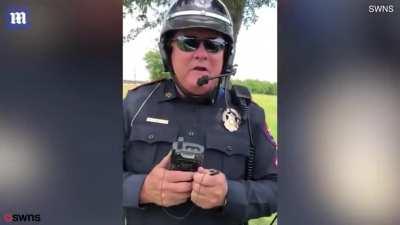 If you gave a donut to an officer