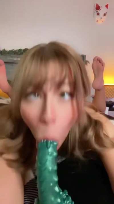 The perfect ahegao blowjob