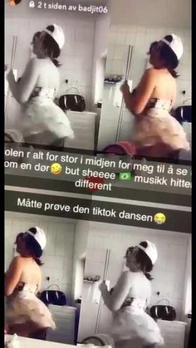 Hun her må være på crack 🤣💀