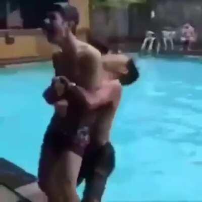 WCGW giving a suplex