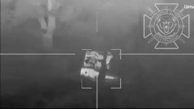 Ukraine 2S3 hit by a lancet drone