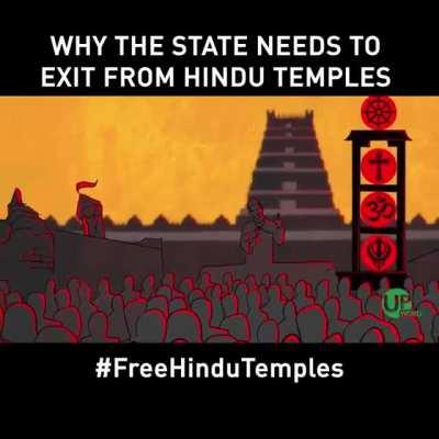 Free temples from government control