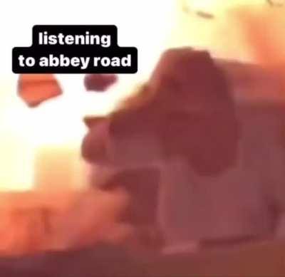 Listening to Abbey Road