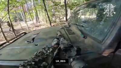 Footage of ukrainian sof operating in the kursk region 