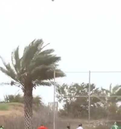 Playing soccer on a windy day [r/instant_regret by u/moskayjoh]