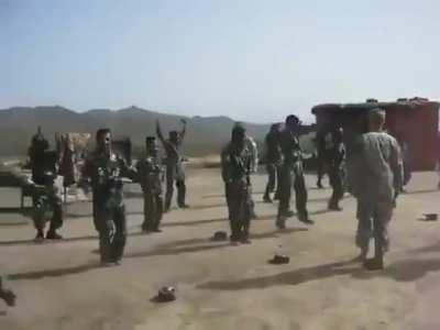 The US training the Afghan Army. WhAt ArE tHeY dOiNg.