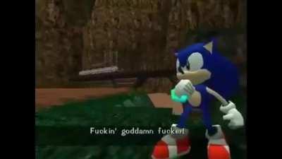 Sonic dont say the no no words