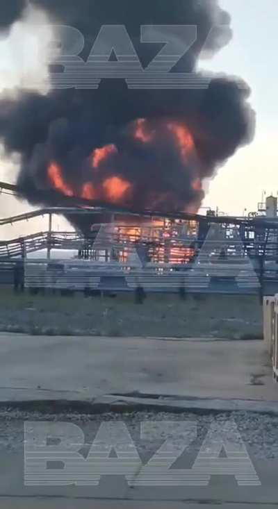 explosion and fire at Transnet's oil refinery in Usinsk, Komi Republic.