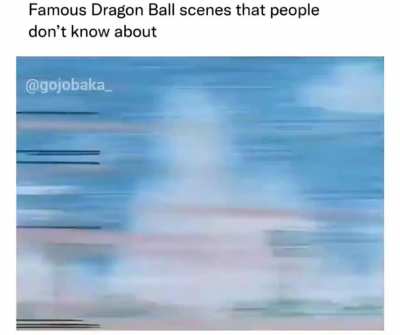 Unreleased dragon Ball scene 