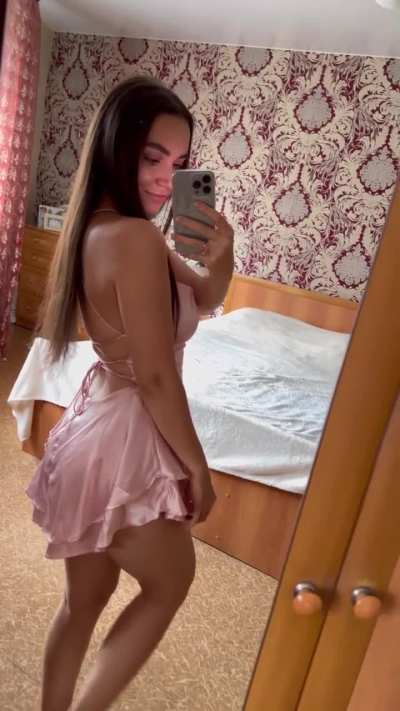 A little pink dress